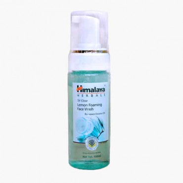 HIMALAYA OIL&CONTR LEMON FOAMING FACE WASH 150ML هيمالايا غسول الوجة بالليمون 150 مل 