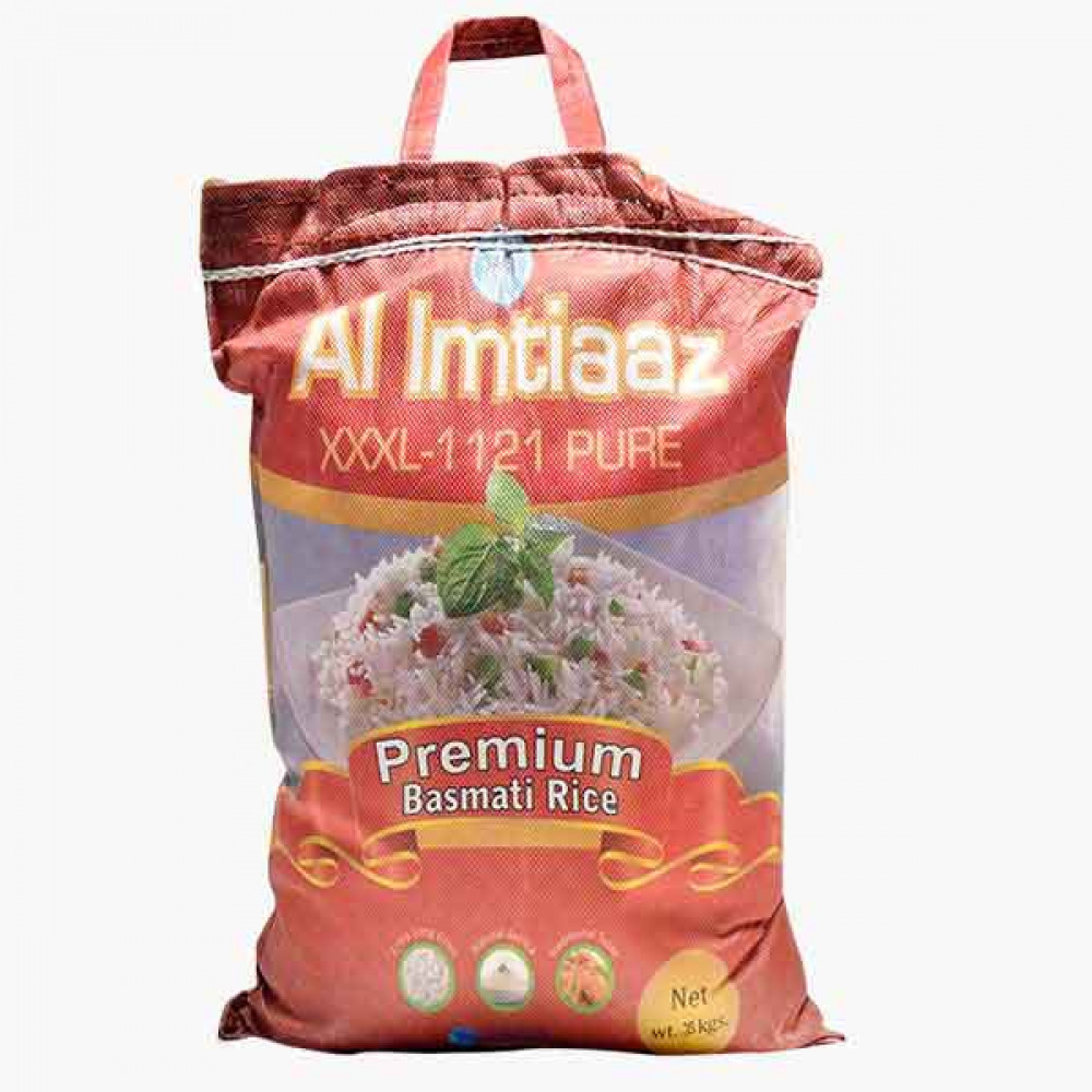 AL IMTIAZ XXL BASMATI RICE 35KG ارز بسمتي الامتياز35كجم