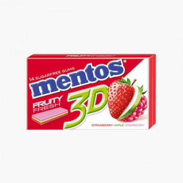 MENTOS 14P STRAWBERRY ميندوس 14بي فوارولة