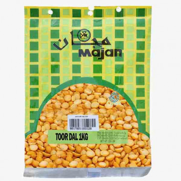 MAJAN TOOR DAL 1KG عدس اصفر مجان 1كجم