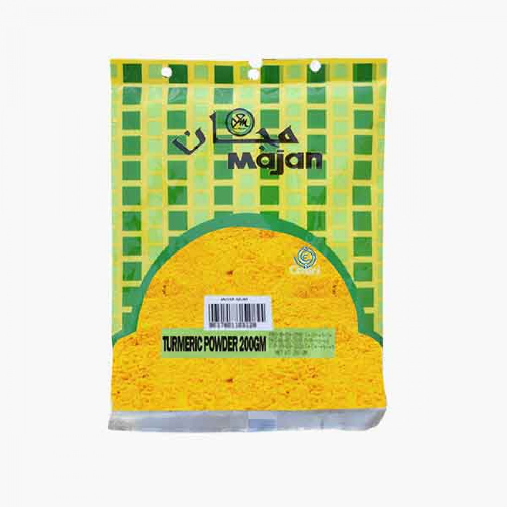 MAJAN TURMERIC POWDER 200GM كركم مطحون مجان 200جرام