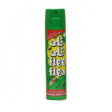 FLEE-FLEA CRAWLING INSECT KILLER GREEN 400ML فيل فيل مبيد الحشرات الزاحفة 400 مل 