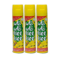 FLEE-FLEE FLYING INSECT KILLER (YELLOW) 400ML 2+1F..