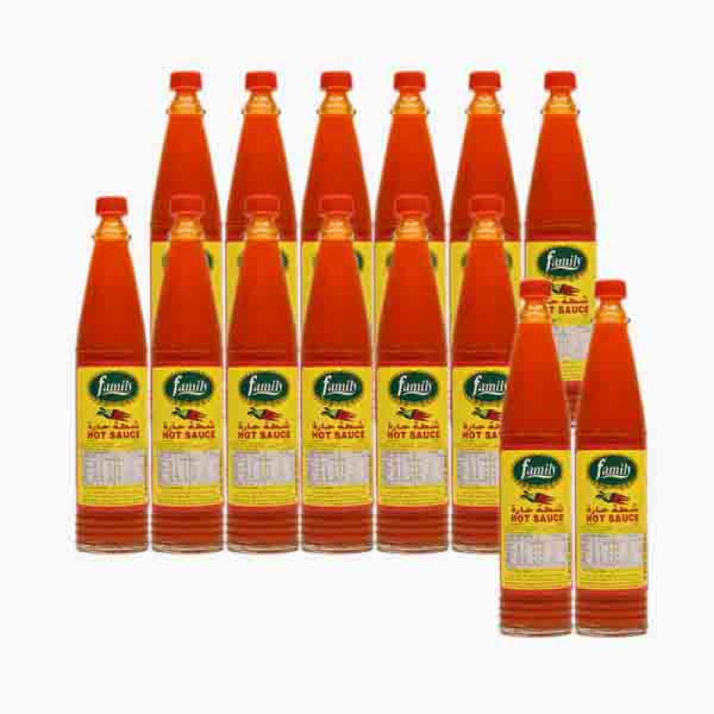 FAMILY HOT SAUCE 14X3-OZ شطة حارة عائلة 14×3 از