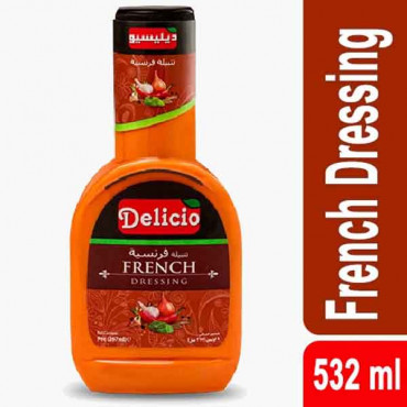 DELICIO FRENCH DRESSING 532ML ديليشيو 532مل