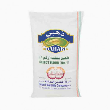 DAHABI WHITE FLOUR (MAIDA) 25KG طحين ابيض ذهبي 25كجم