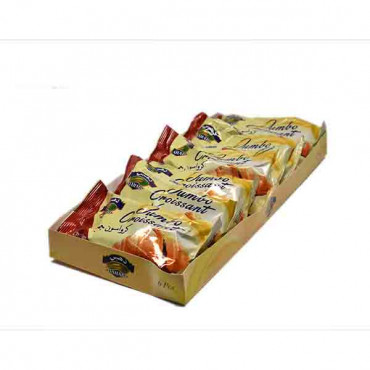 DAHABI JUMBO CHOCO CROISSANT 6X50 GM شوكو كرويساند ذهبي 6×50جرام