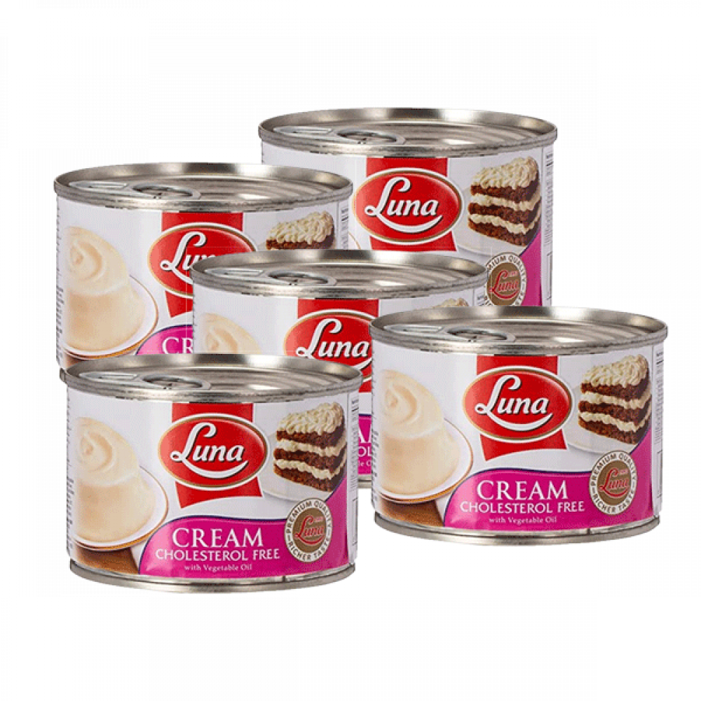 LUNA CREAM CHOL FREE 5X155GM @ SPECIAL PRICEكريم لونا 5×155جرام