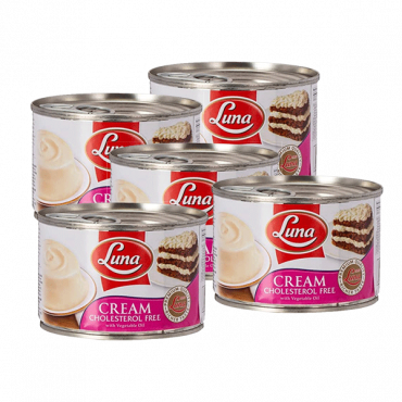 LUNA CREAM CHOL FREE 5X155GM @ SPECIAL PRICEكريم لونا 5×155جرام