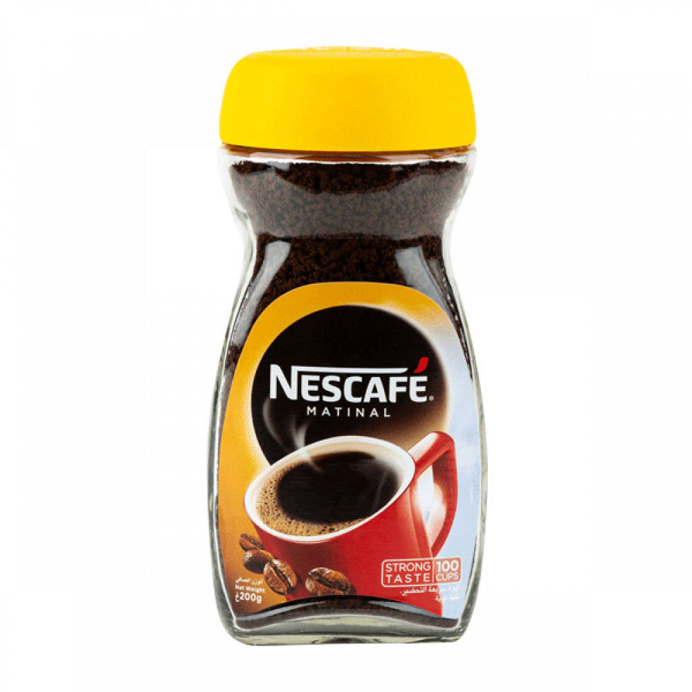 NESTLE NESCAFE MATINAL 200GMناسكافي ماتينال نيستيل 