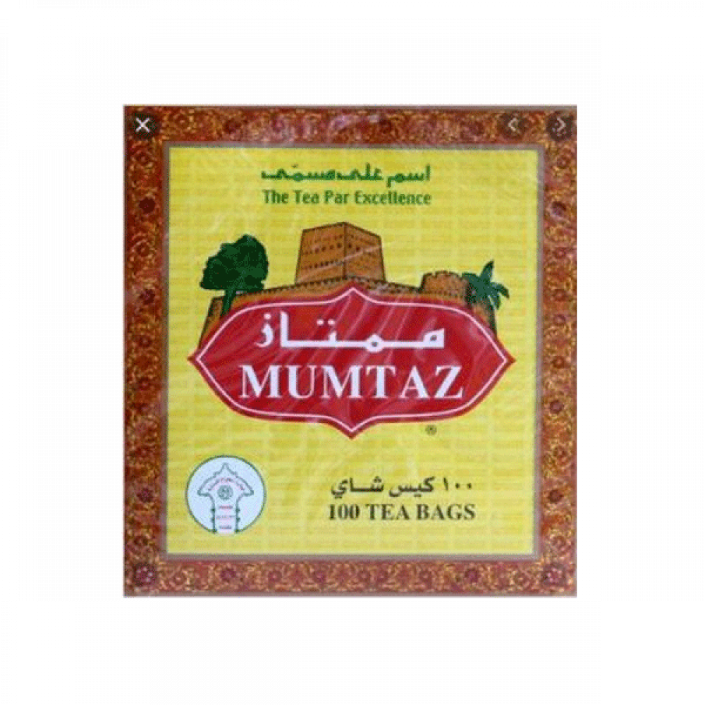 MUMTAZ TEA BAGS REGULAR 100Sشاي حقيبة عادي ممتاز100س