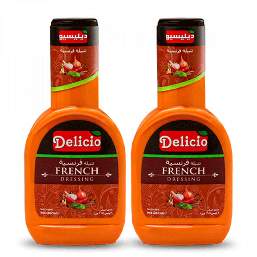 DELICIO FRENCH DRESSING 2X532ML SPL