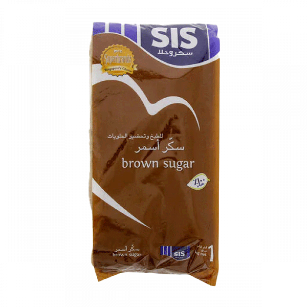 SIS BROWN SUGAR 1KGسيس سكر بني  1 كغ