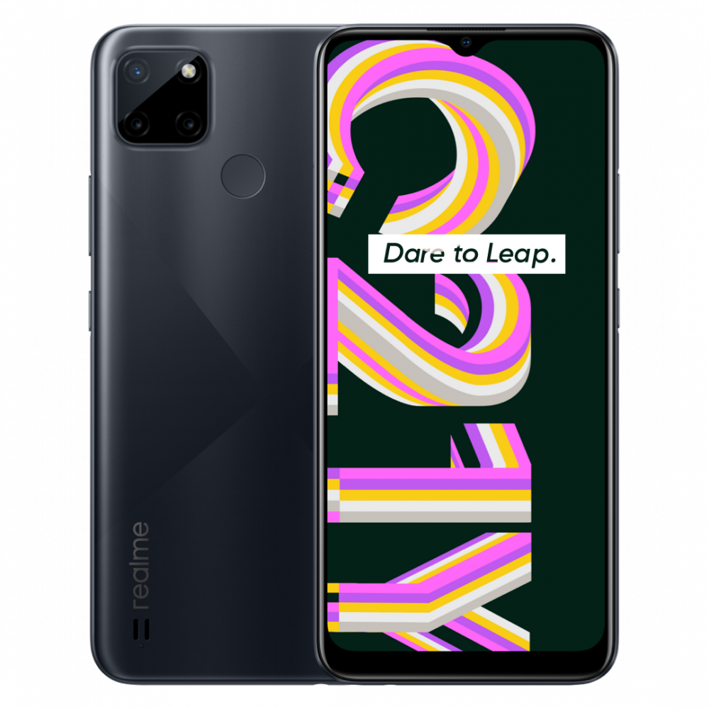 REALME C21Y CROSS BLACK 64GB+4GB RMX3263-B